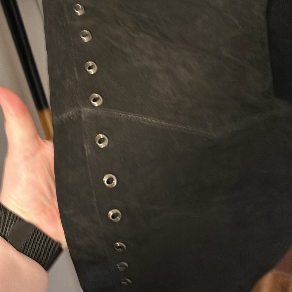 Robert Louis Suede Pants - Picture 3 of 7